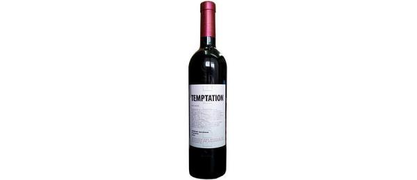 Temptation Каберне Собиньон и Мавруд 2010 / Dry red wine Temptation 2010